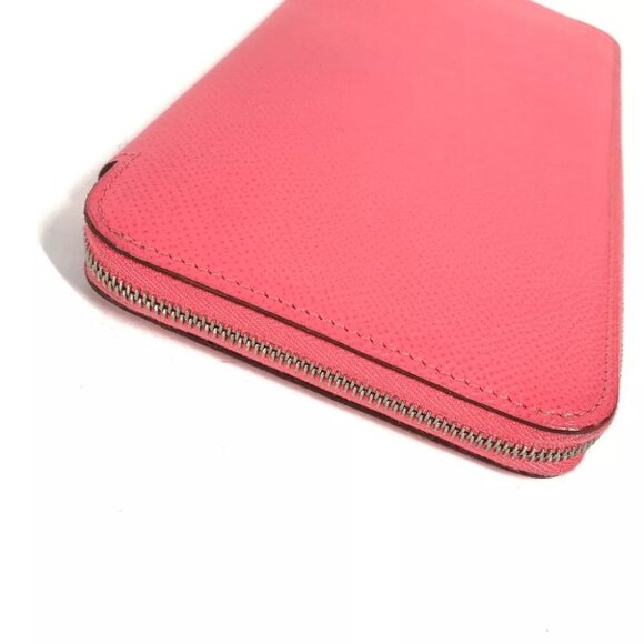 AUTHENTICITY GUARANTEED HERMES Long wallet Azap Long Silk-In Zip Around Long Wal - Picture 5 of 15